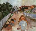 Calle en asgardstrand 1902 Edvard Munch